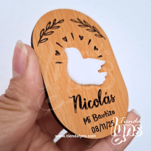 Imantado Personalizado de Bautizo